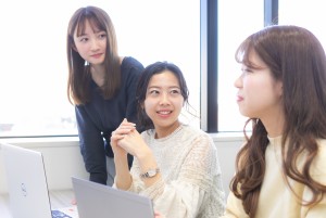 女性社員が活躍しています